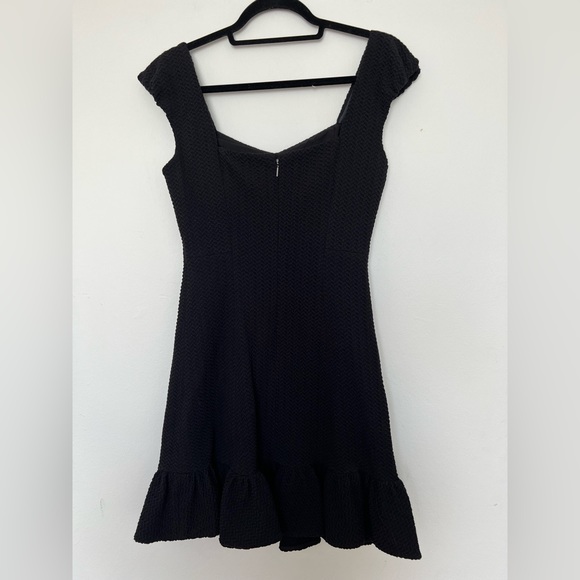 Rebecca Taylor black midi dress - Picture 2 of 4